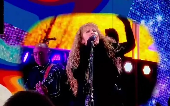 Stevie, 76, wowed the crowds with her career-spanning set