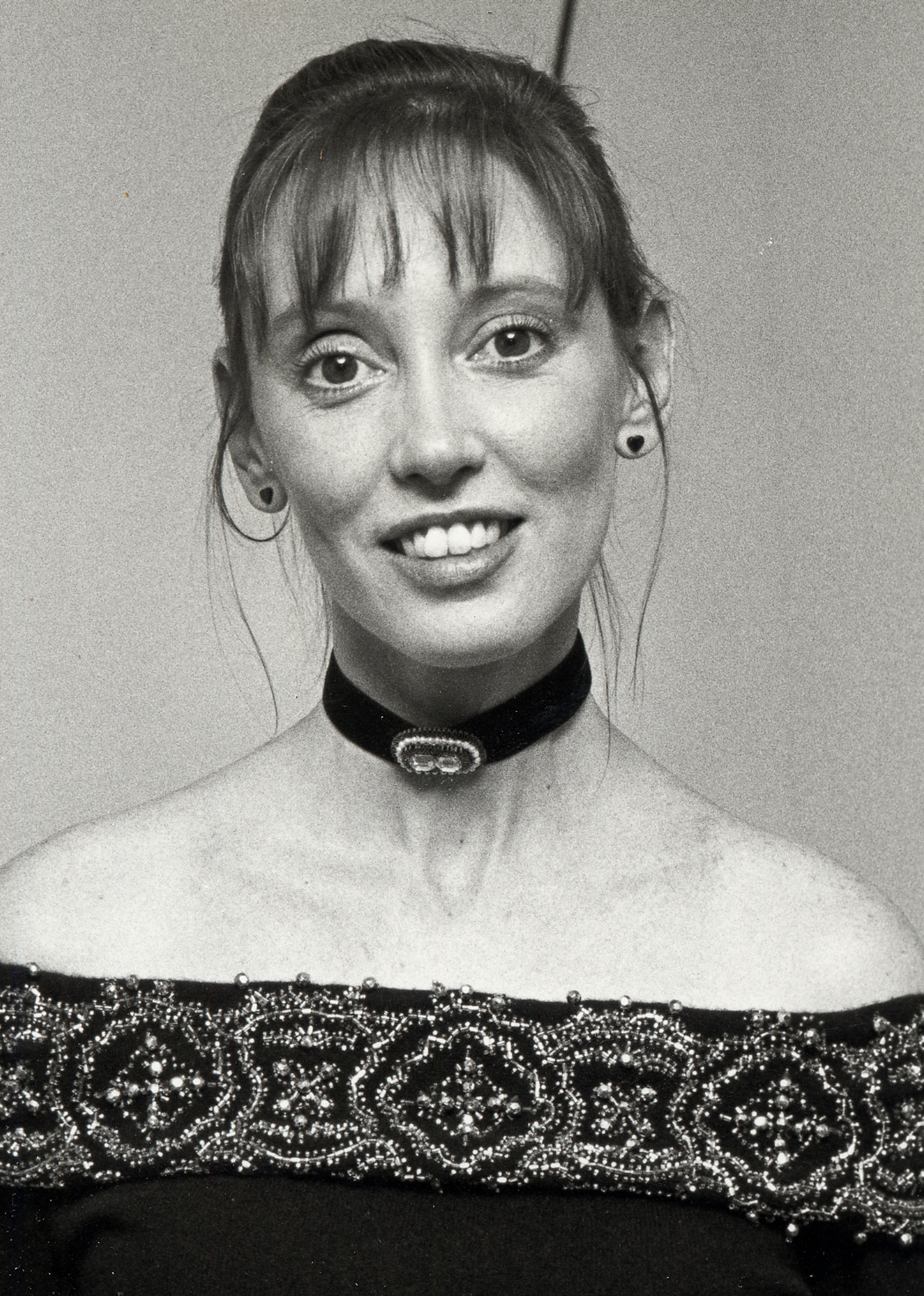 Shelley Duvall at the Ninth Annual Cable ACE Awards on January 24, 1988, at the Wiltern Theater in Los Angeles, California