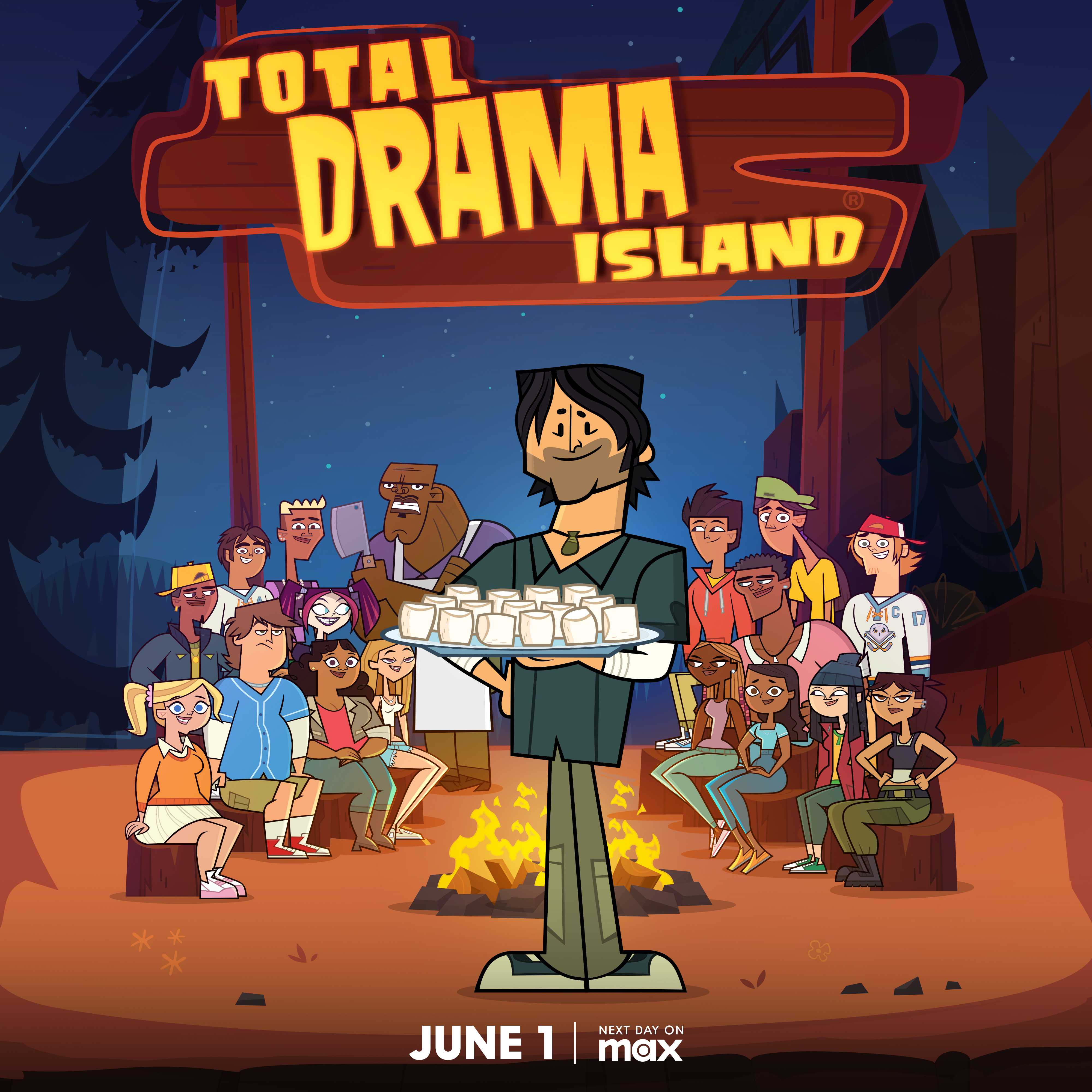 Cartoon Network's Total Drama Island revival premiered in June 2024