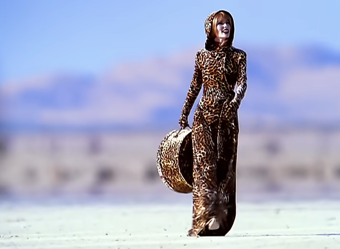 Shania Twain in the That Don't Impress Me Much music video