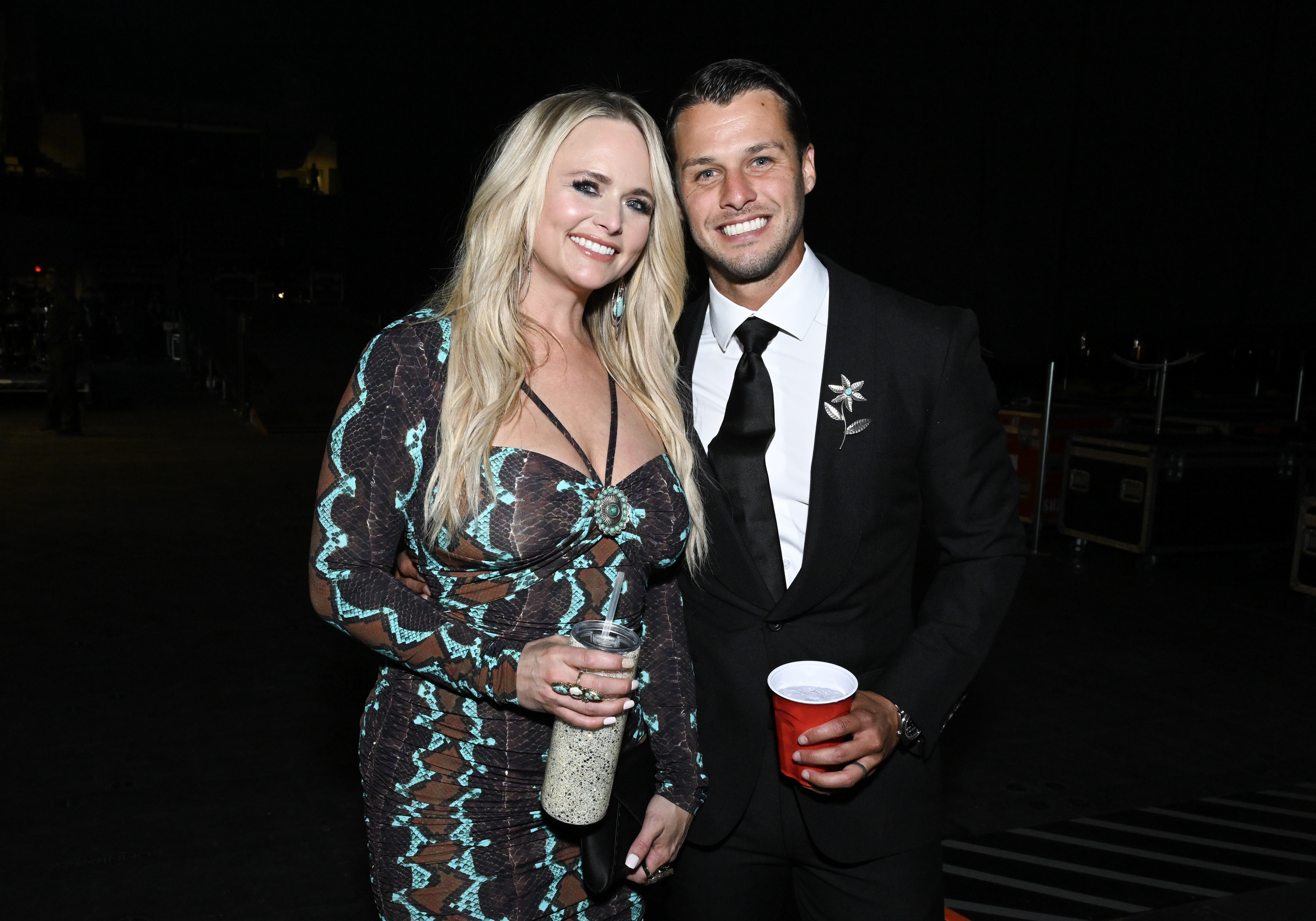 Miranda Lambert and Brendan McLoughlin, pictured together at the ACMAs in 2024, surprised fans with their marriage back in 2019