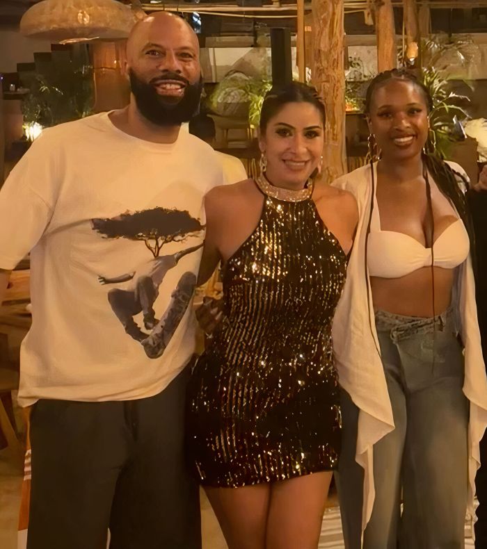 Jennifer Hudson vacations at Nobu Los Cabos with Common to celebrate Walter Williams birthday