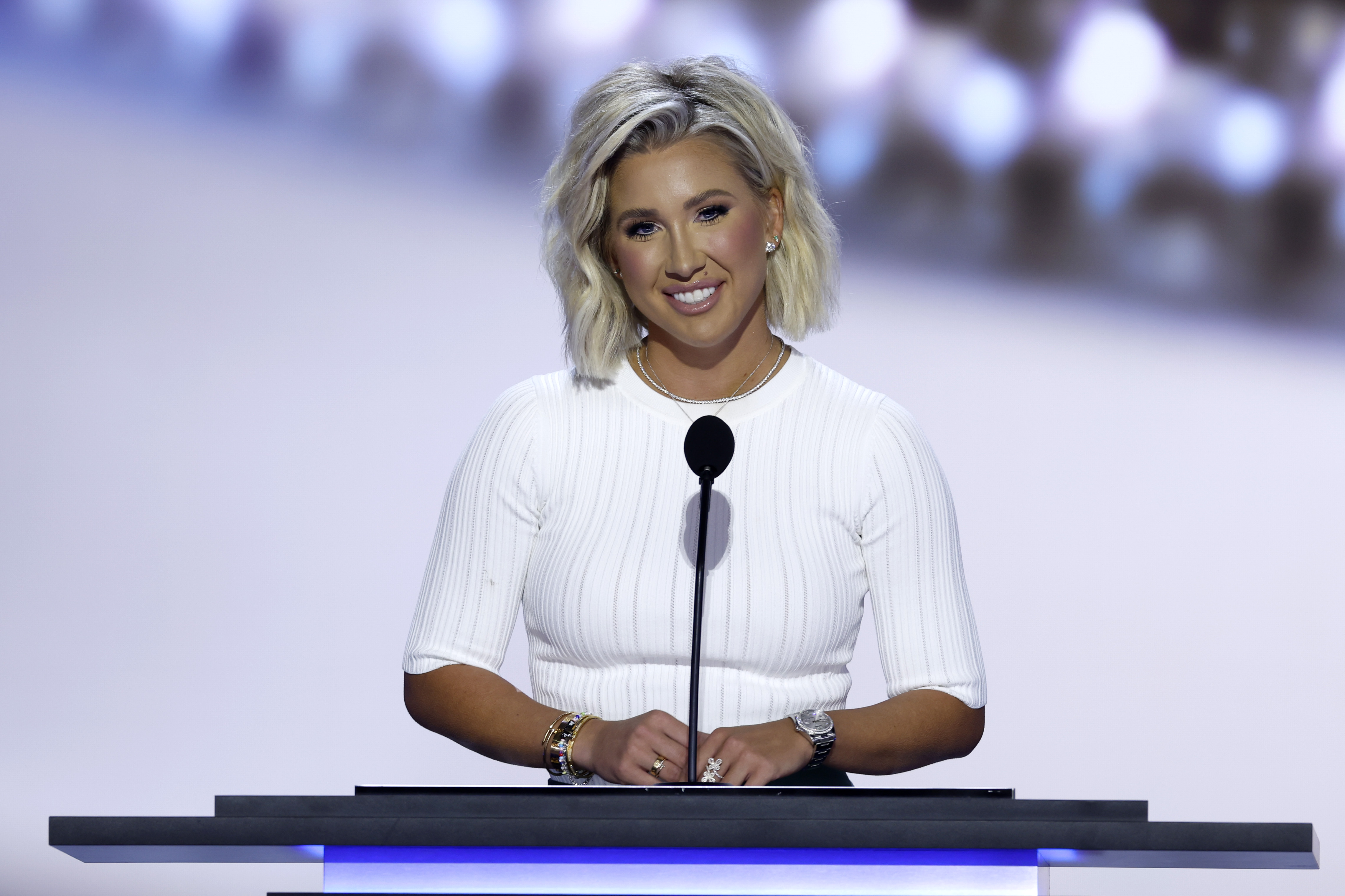 Savannah Chrisley spoke about her parents' incarceration at the Republican National Convention on July 16, 2024