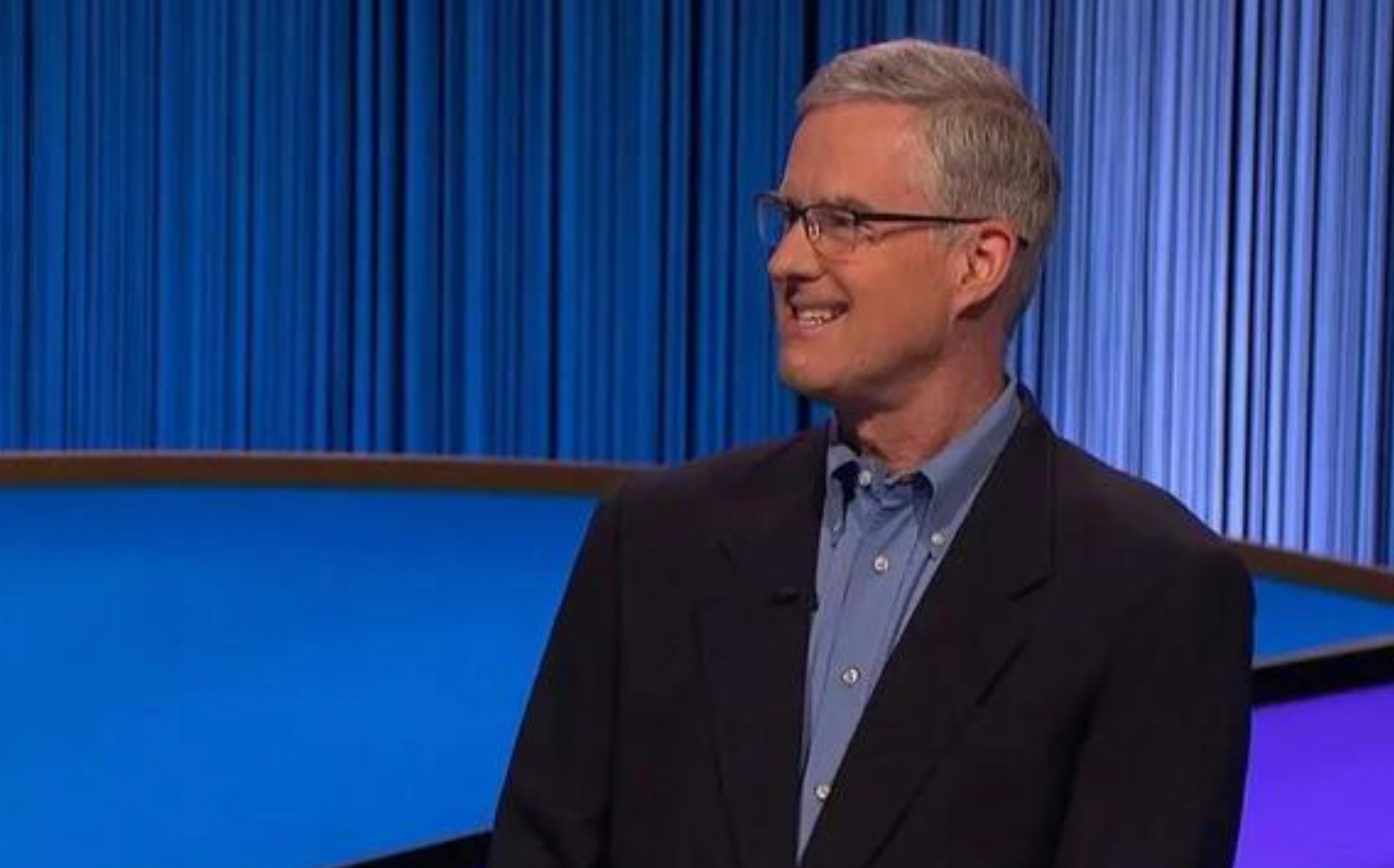 Jay Fisher revealed on the show that he was a senator for 22 hours, which Ken Jennings made a controversial joke about