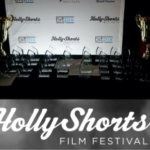 HollyShorts Film Festival logo and trophies