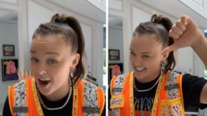 JoJo Siwa reacts to having most disliked music video by a female artist