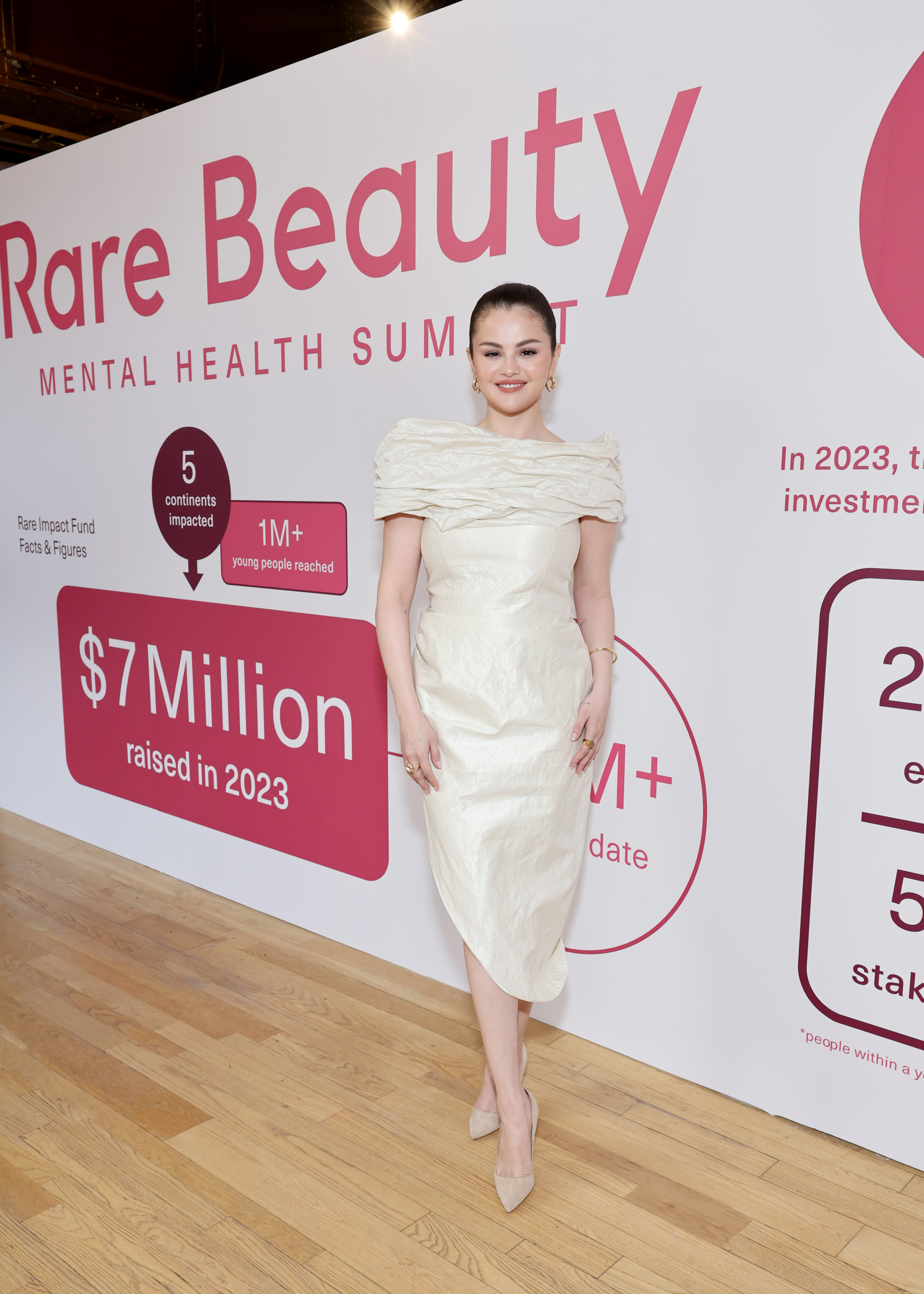 Selena Gomez attends Rare Beauty’s 3rd Annual Mental Health Summit on May 1, 2024, in New York City