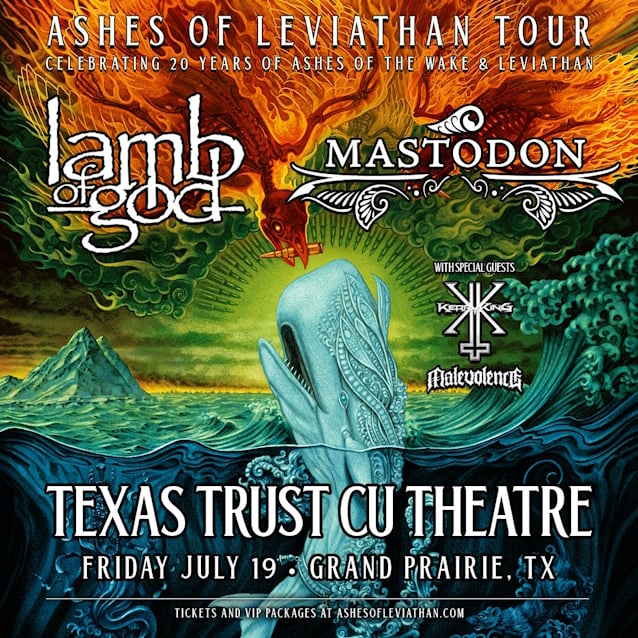 Watch: KERRY KING Plays First Concert As Support Act For LAMB OF GOD And MASTODON