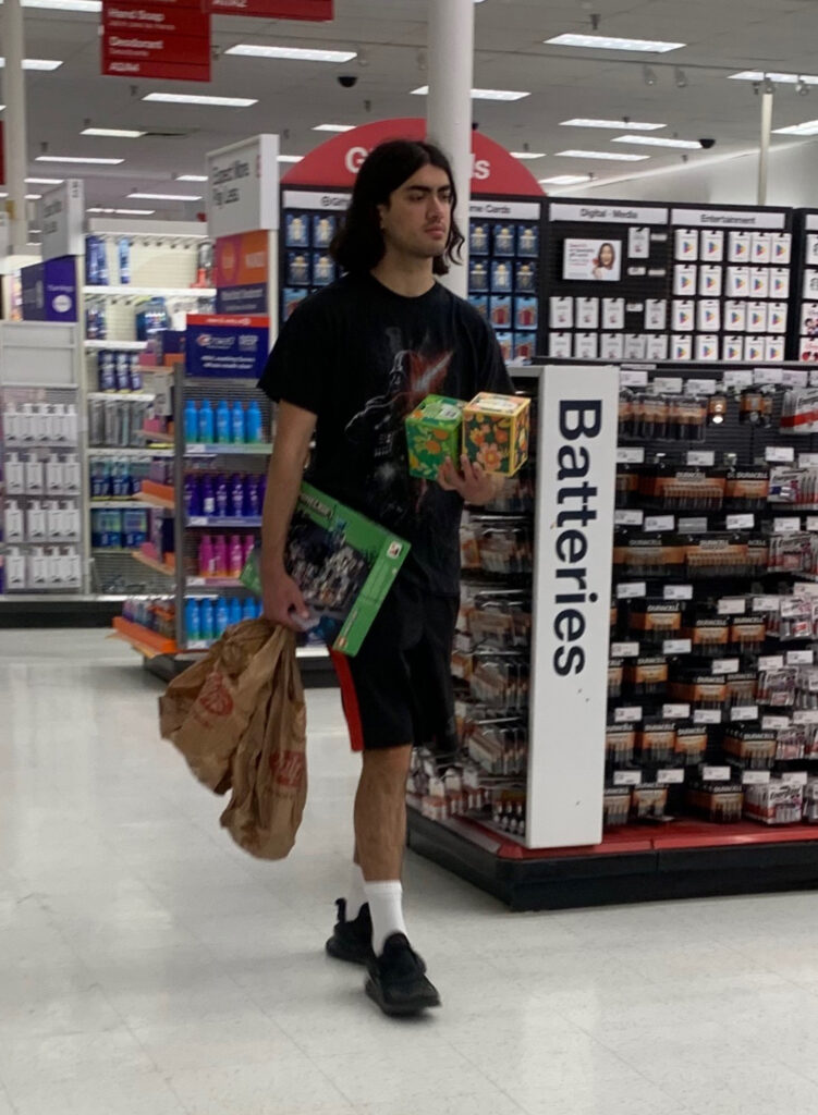 Michael Jackson’s son Bigi – formerly known as Blanket – shopped at Target