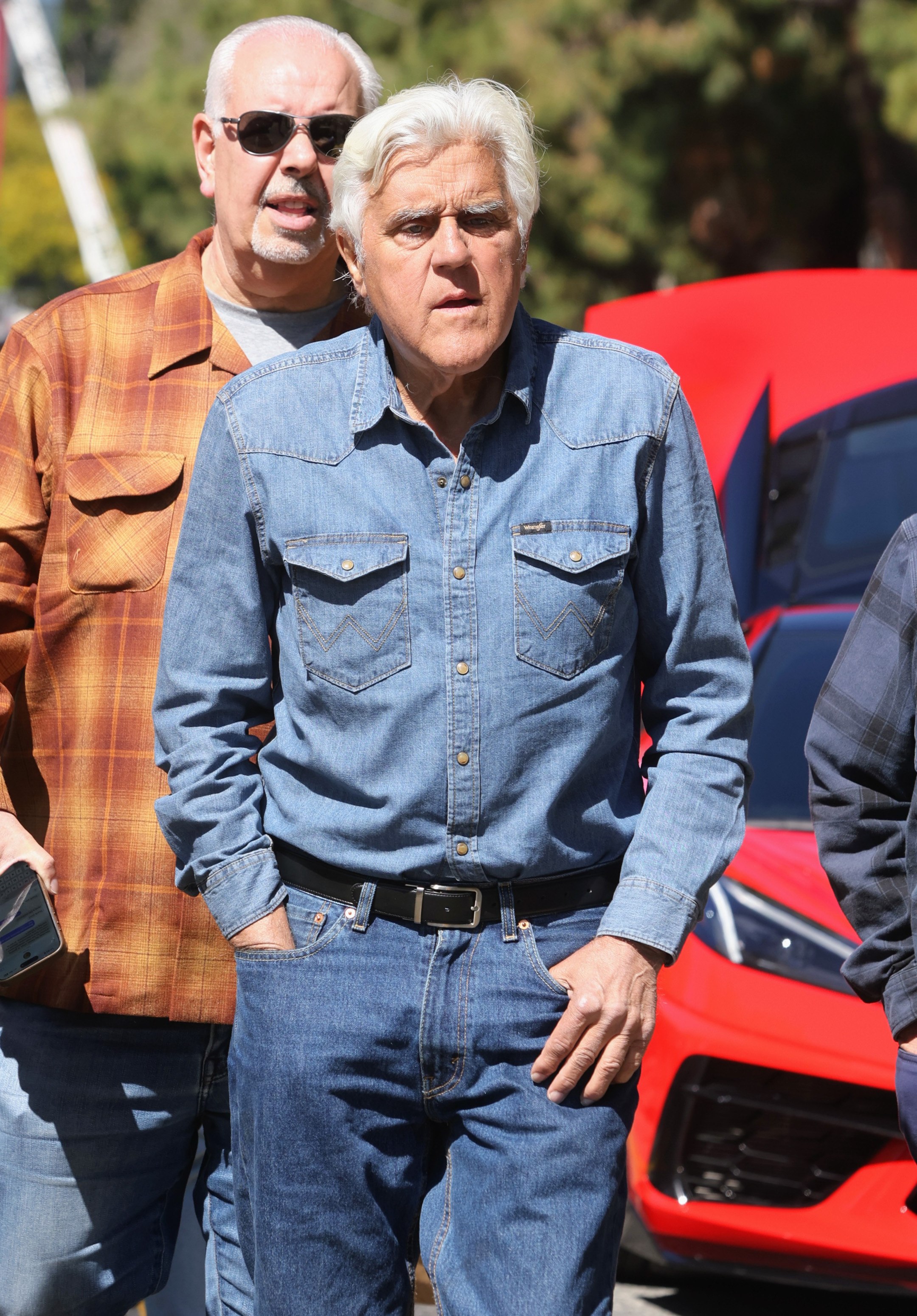 Jay Leno, seen in Los Angeles in April 2024, had a TV show called Jay Leno's Garage