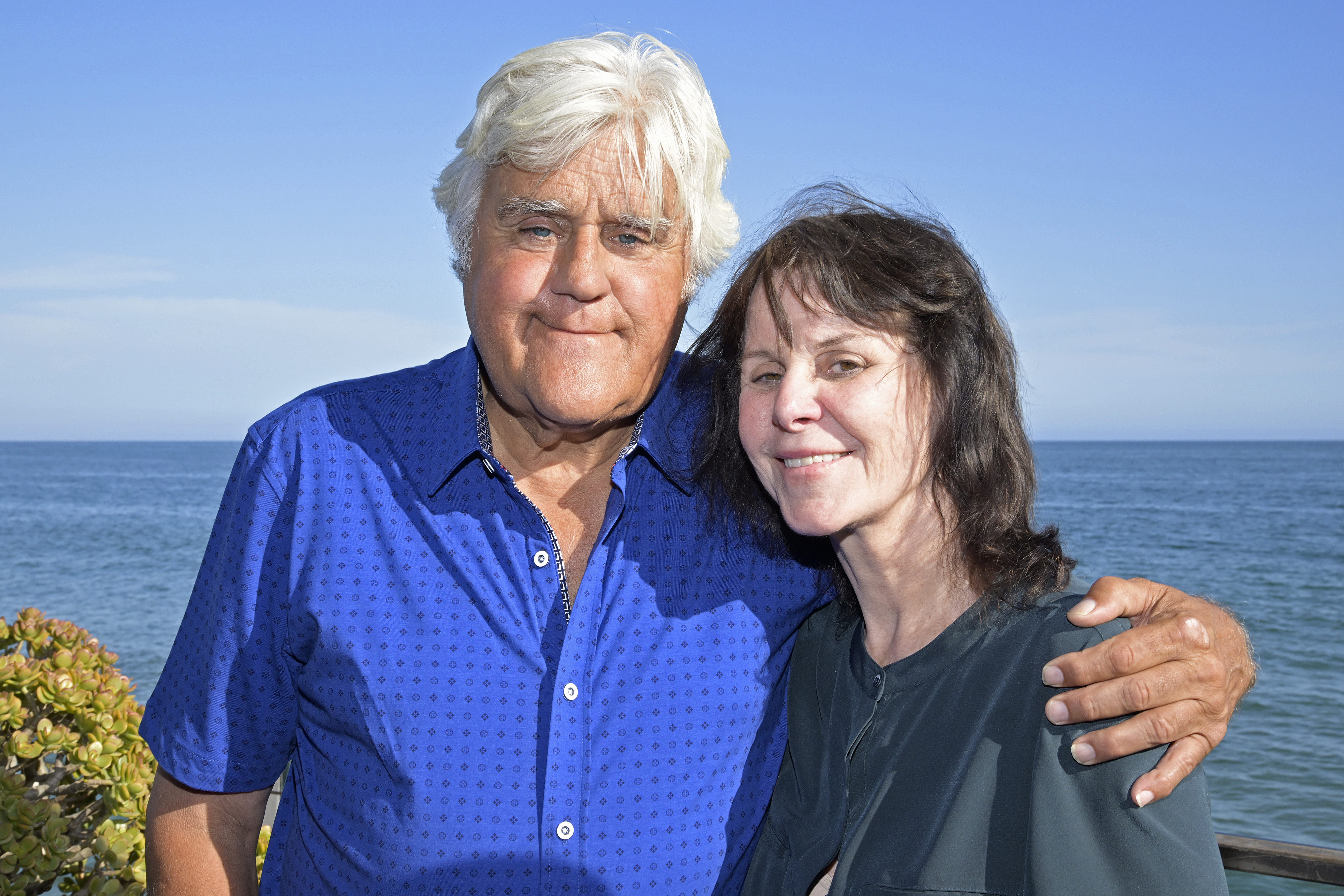 Jay Leno is a conservator for his wife, Mavis Leno, seen with him in Malibu, California in 2022