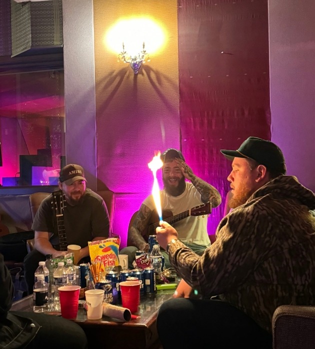 Post Malone has collaborated with Luke Combs for his new country album