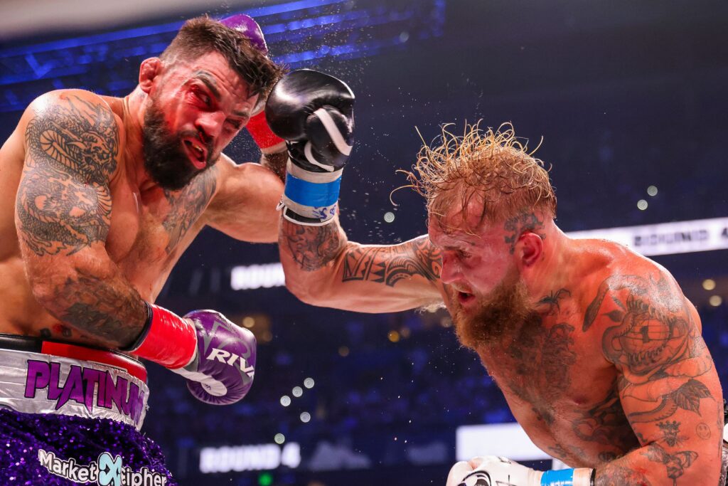 Mike Perry was beaten by Jake Paul