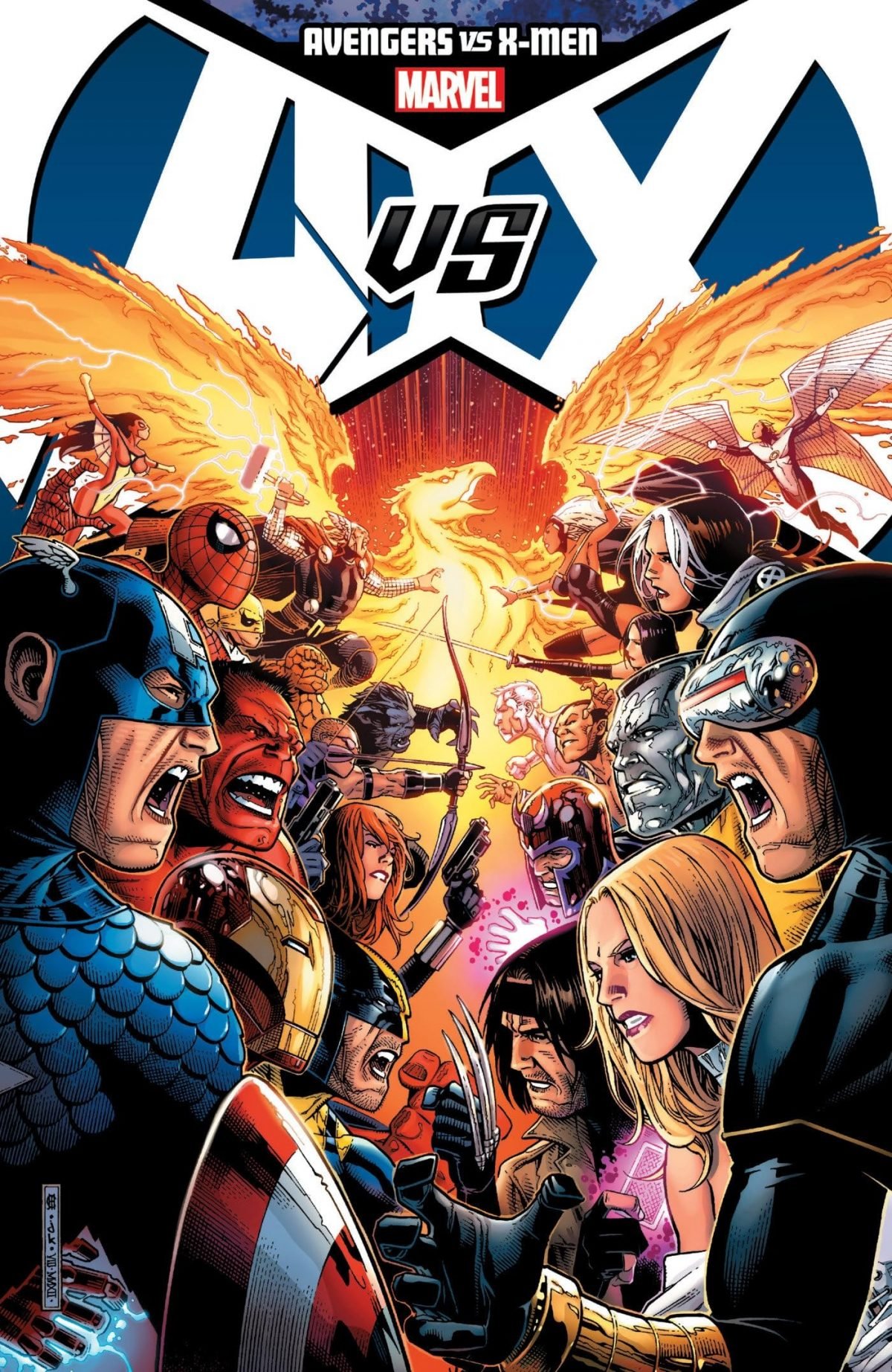 Avengers vs. X-Men cover.