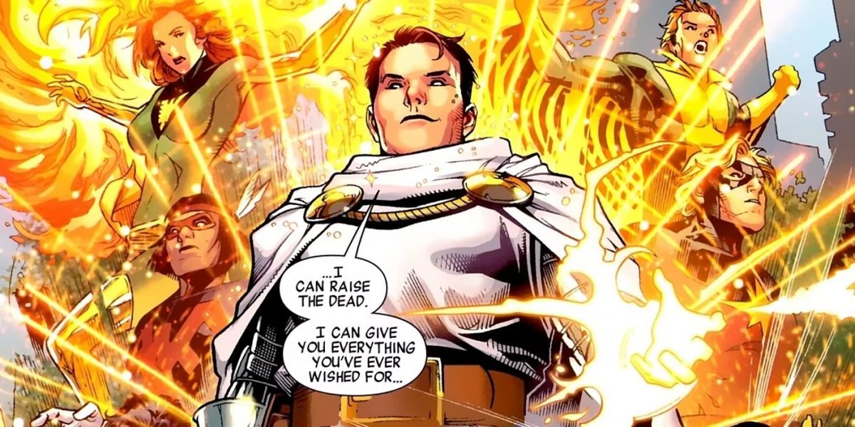Doctor Doom in white in Avengers: Children's Crusade.