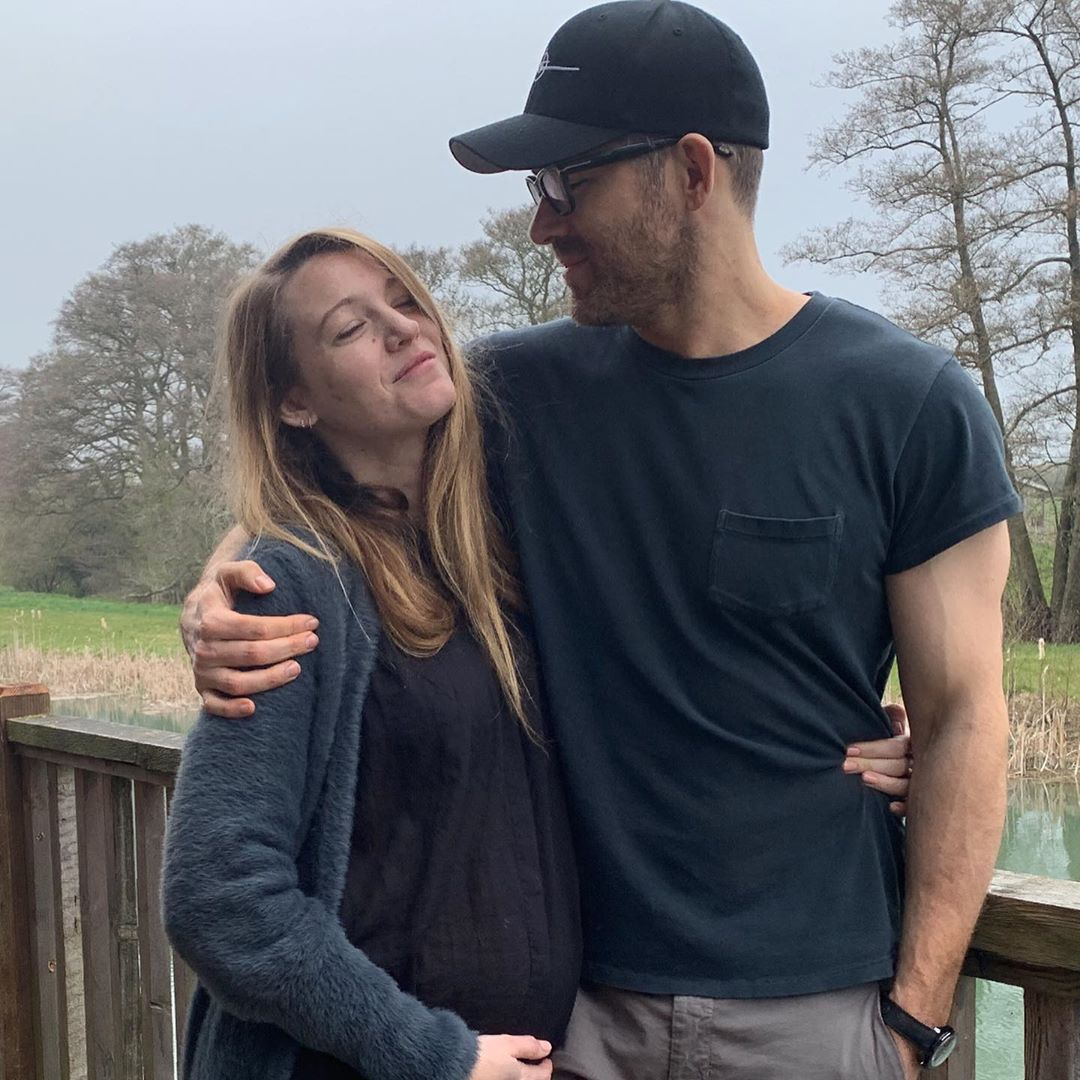 Ryan Reynolds trolls pregnant wife Blake Lively on her 32nd birthday with the worst never-before-seen photos he can find.