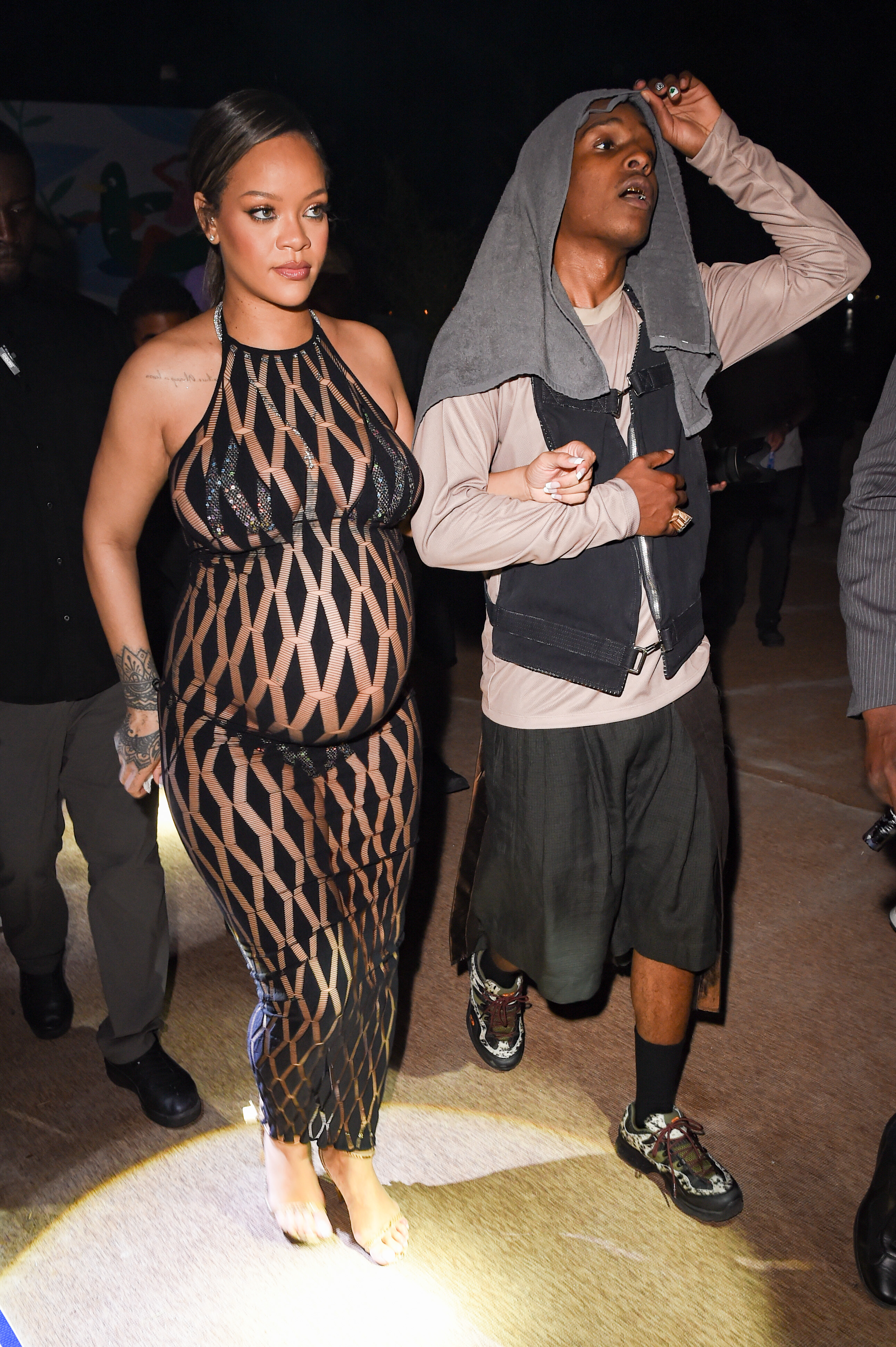 Rihanna and A$AP Rocky seen together in Cannes, France, in June 2023, have two children together