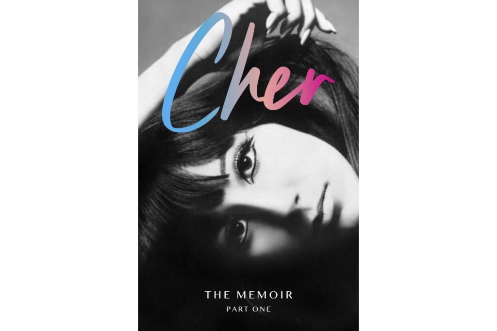 The cover image of Cher's memoir
