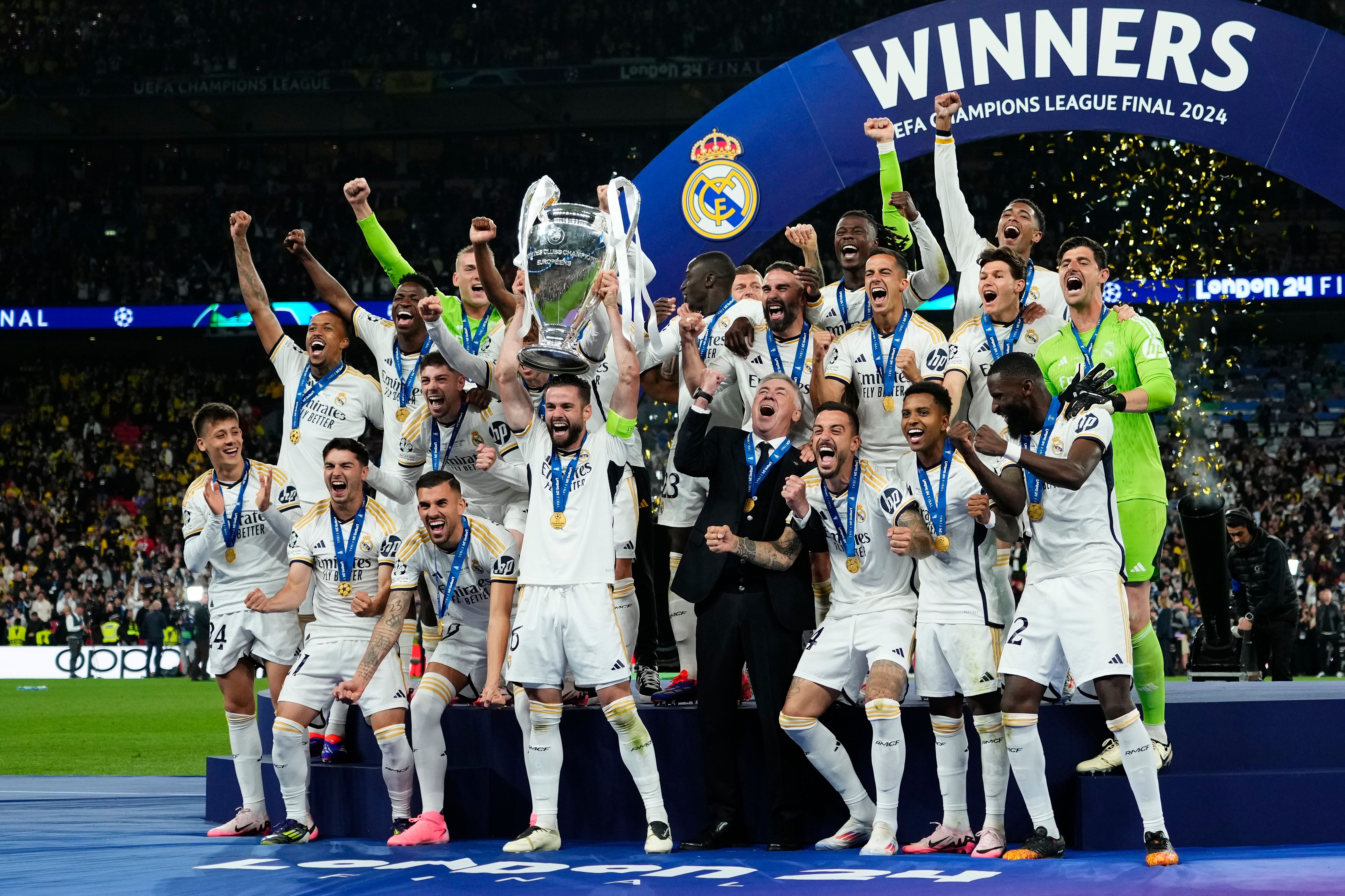 Real Madrid took home European football's most prestigious trophy after the game