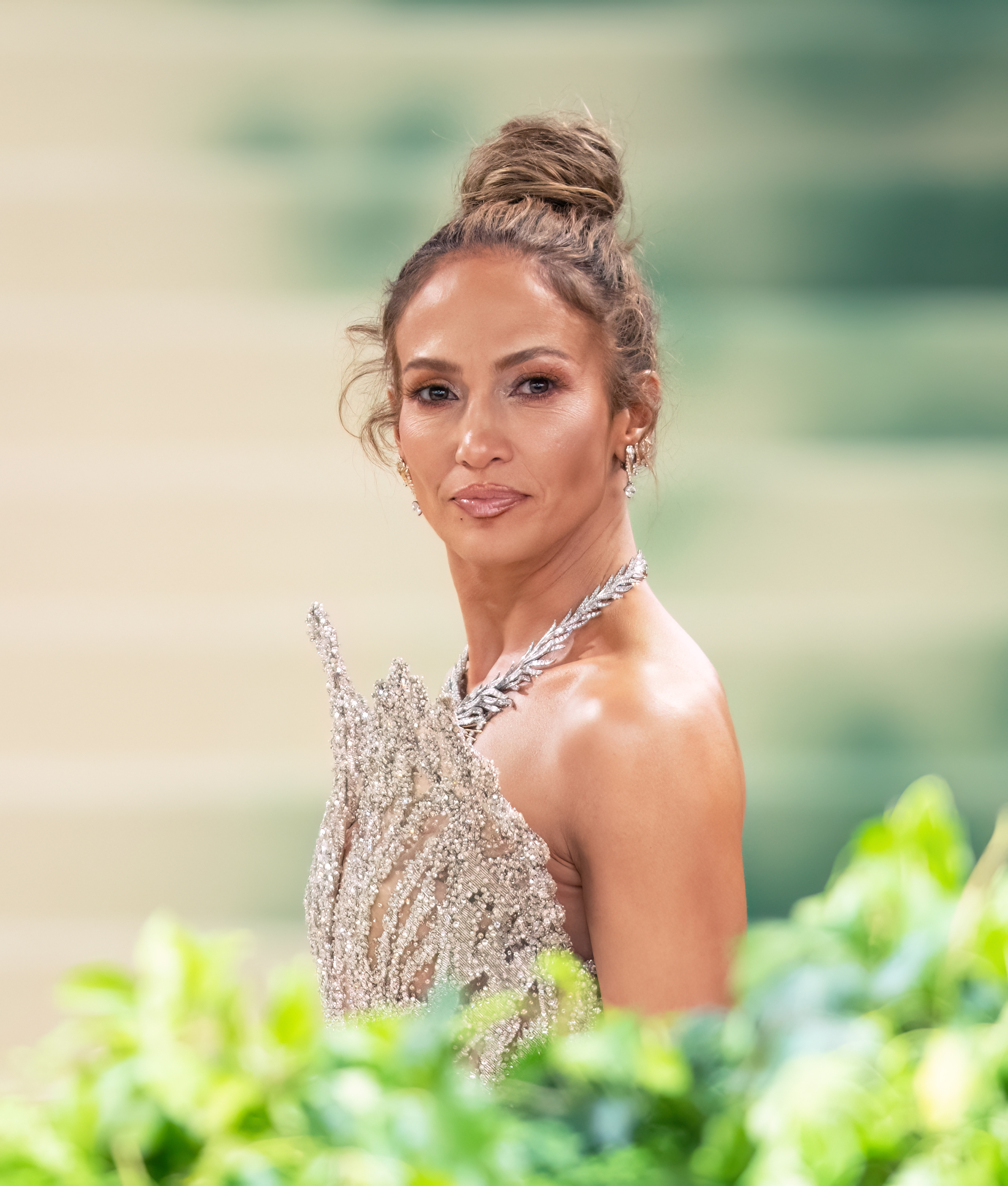 Jennifer Lopez at the Met Gala in New York City in May 2024