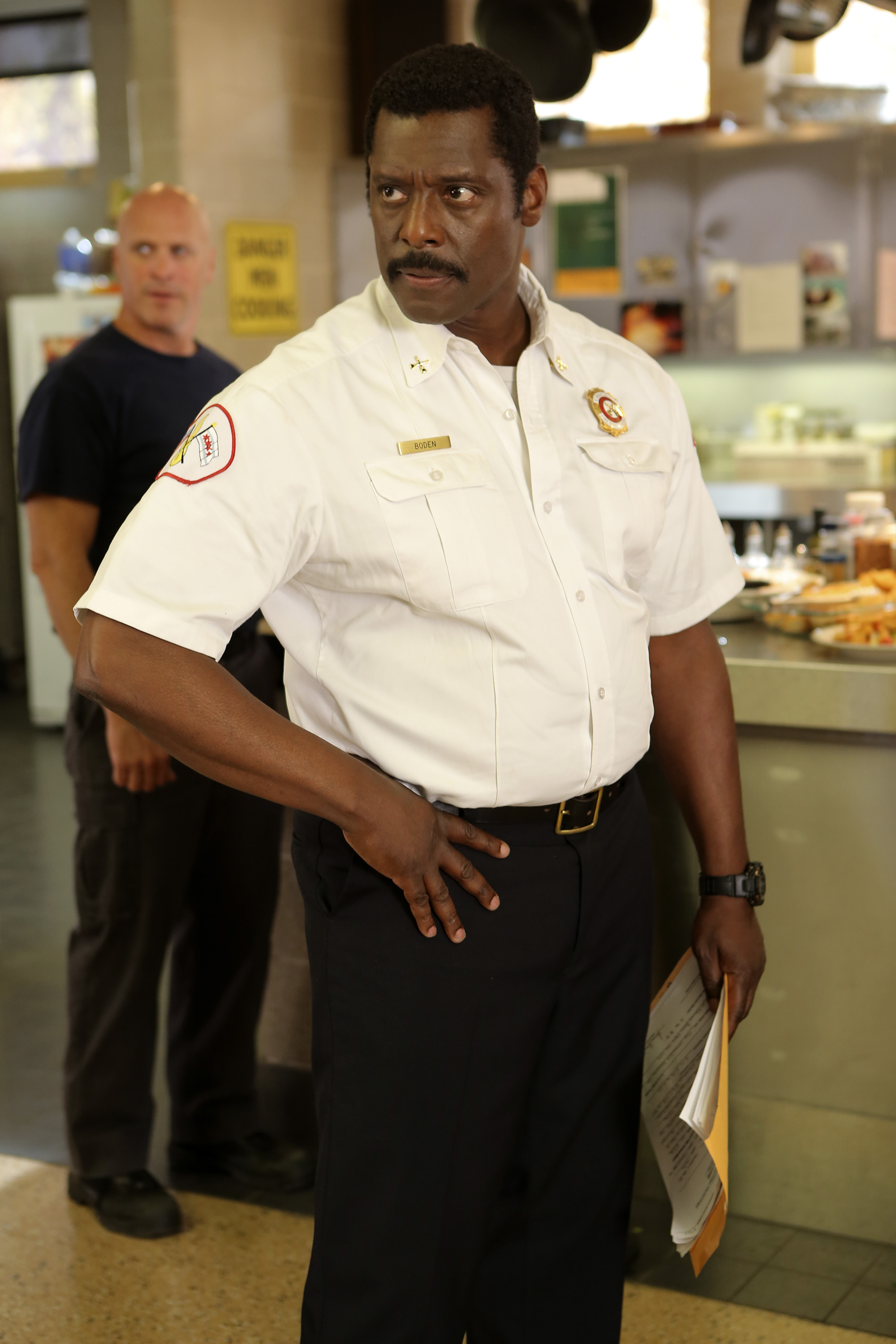 Eamonn Walker as Chief Wallace Boden in a still from 'Chicago Fire'