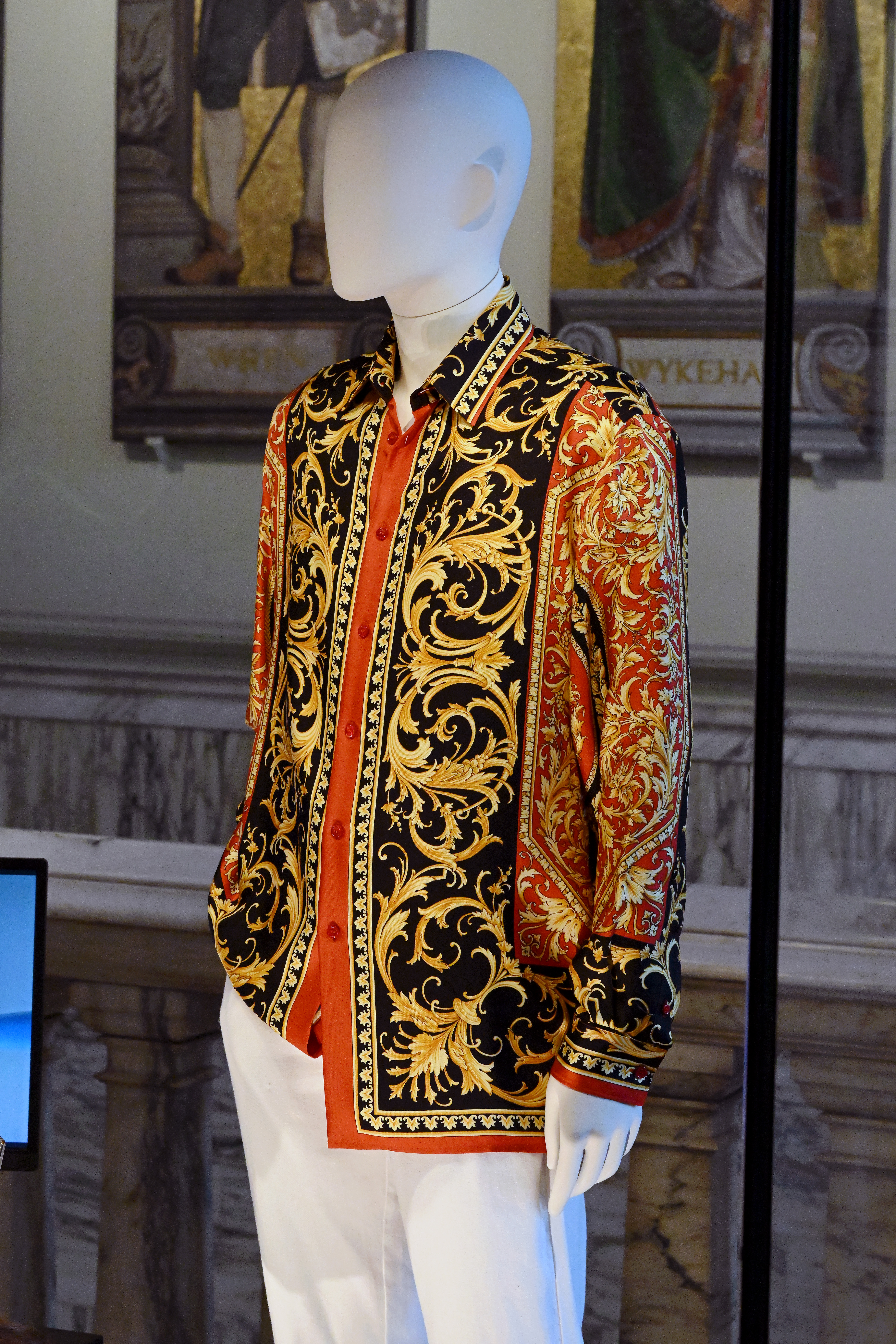The shirt will also be showcased at the V&A