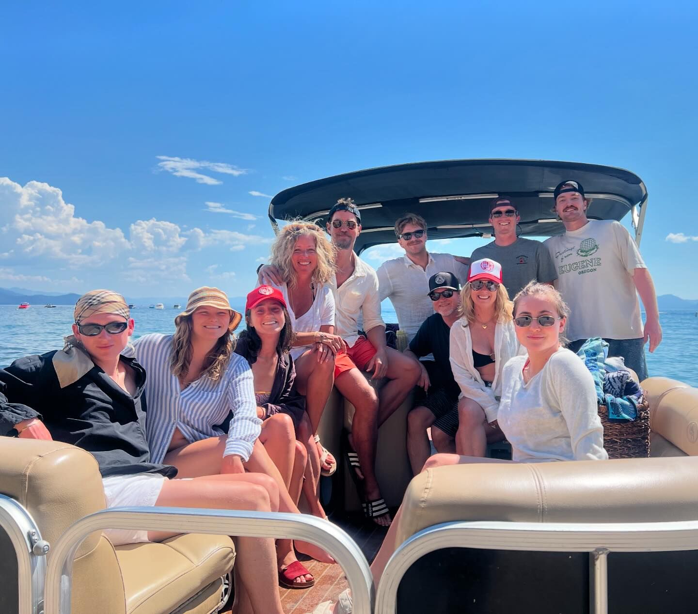 Laura Wright and others during their getaway