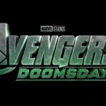 the words "Marvel Studios Avengers: Doomsday" in stylized green letters