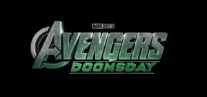 the words "Marvel Studios Avengers: Doomsday" in stylized green letters