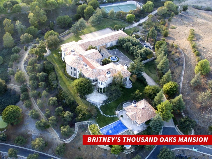 Britney's Thousand Oaks Mansion sub