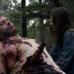 Wolverine in his dying moments from Logan.