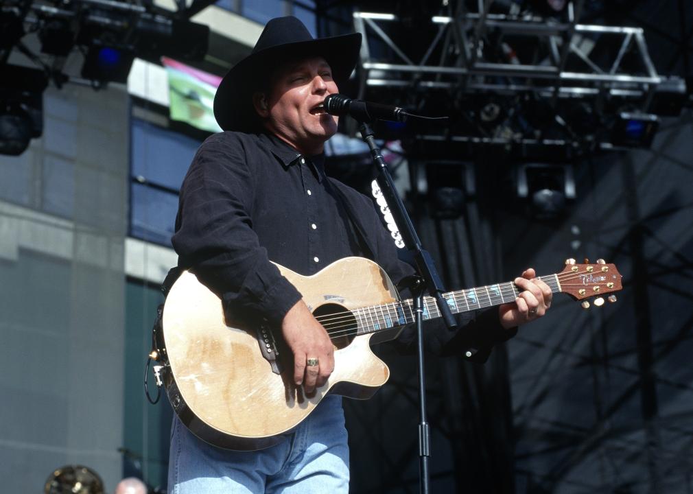 John Michael Montgomery performs during the George Strait Music Festival.