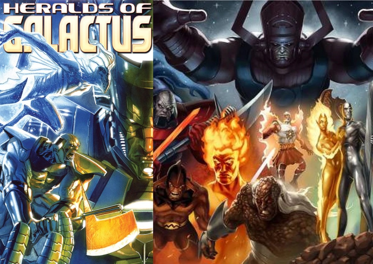 The many Heralds of Galactus. 