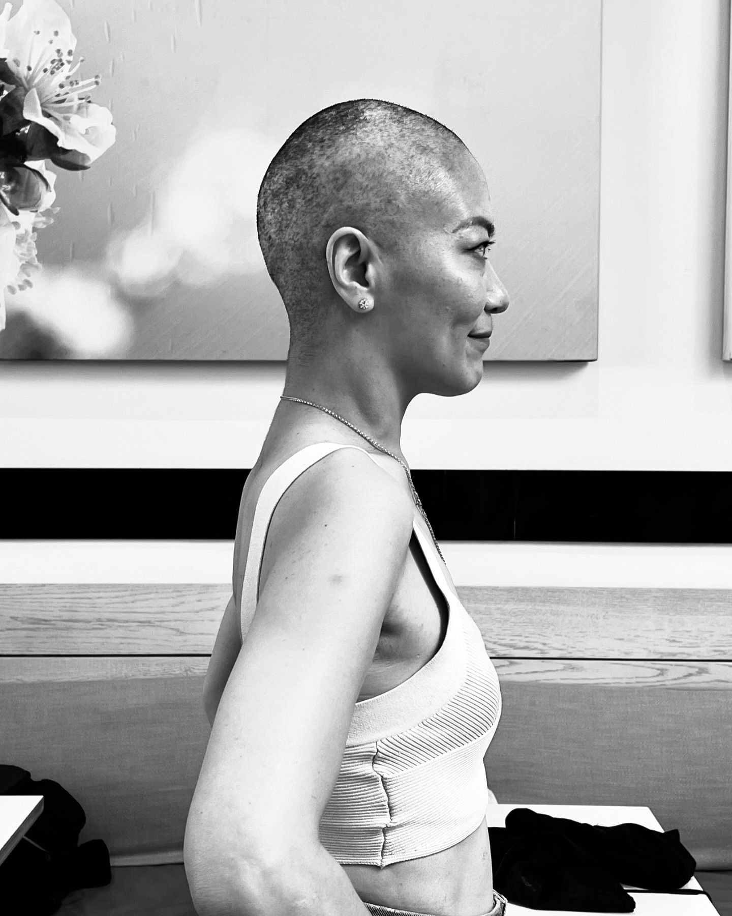Shirley Chung shaved off her hair in a video posted on Instagram, revealing the cancer diagnosis, on July 26