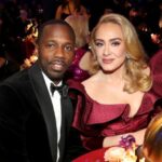 Rich Paul & Adele attend 65th GRAMMY Awards - Show