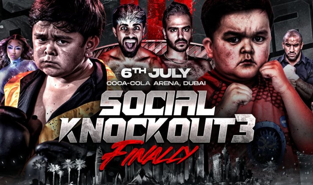 The fight headlines the Social Knockout 3 card