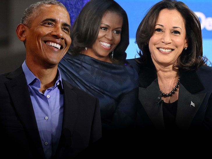 Barack Obama and Michelle Obama Endorse Kamala Harris For President