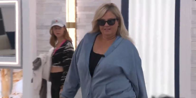 Big Brother star Angela Murray has been caught mocking rival Lisa Donahue on the show's live feed