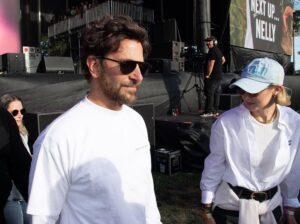Bradley Cooper and Gigi Hadid attend the 2024 BottleRock Napa Valley.