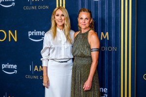 Celine Dion and director Irene Taylor attend a special screening of 'I Am: Celine Dion' in New York on June 17, 2024.