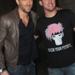 Ryan Reynolds (left) and Channing Tatum attend San Diego Comic-Con in 2015. Tatum talked about their friendship coming full circle with his appearance in the latest "Deadpool" movie.