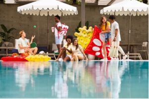 Chick-fil-A pool party