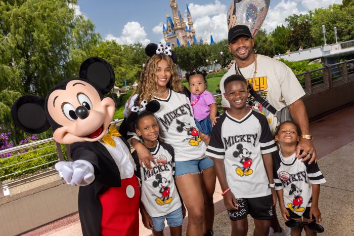 Ciara, Russell Wilson, and their kids visit Disney World