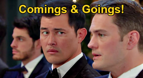 Days of Our Lives Comings & Goings Paul, Andrew and Sonny Return for Wedding, Fiona Cook’s First Appearance