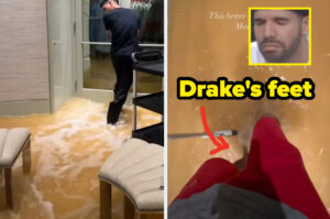 Drake's $100 Million Mansion *Just* Flooded And The "Theory" That Kendrick Lamar Is Involved Has Me In Literal Tears