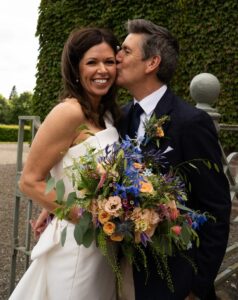 Deacon Blue’s Dougie Vipond and girlfriend Fiona tied the knot earlier this week