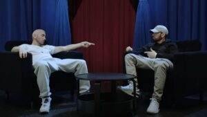 Eminem Confronted by AI Slim Shady in Surreal Interview
