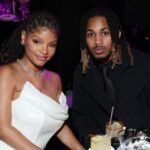 Halle Bailey & DDG attend 66th GRAMMY Awards - 2024 Recording Academy Honors Presented By The Black Music Collective