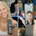 Hawk Tuah girl flirts with her “celebrity crush” Matt Rife on Whitney Cummings podcast