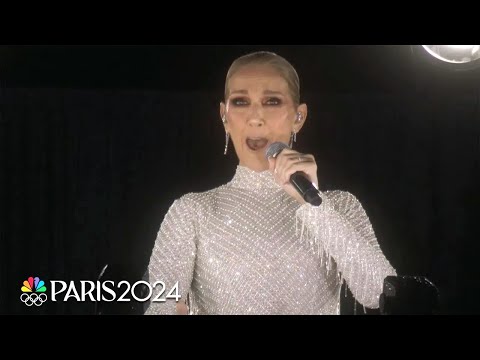 How Céline Dion reacted to her Paris Olympics performance